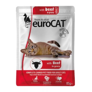Euro Cat Preliv 85g Govedina (pouch)