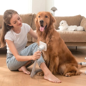 M-PETS 60102499 Set za šisanje za pse i macke Neakasa P2 Max Grooming Kit & Vacuum for pets 240V - Img 3