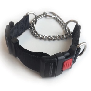 M-PETS Ogrlica/Davilica za pse 2u1 XL 51-71 cm KOMBI COLLAR - Semi-Chocke 2 in1 10811999