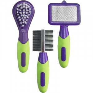 Pawise 39041 set 3u1 za cetkanje glodara Grooming set
