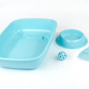 80500 SET ZA MACICE (toalet, lopatica, igracka, posuda) WELCOME kit GeorPlast