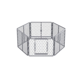 Afp 5768 Ogradica za pse sa 6 panela (panel:90x70x15cm) panel Dog Playpen - Img 1