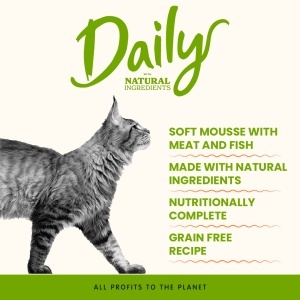 DAILY CAT konzerva 85g - Mus - Govedina i Teletina GRAIN FREE – ALMO NATURE - Img 2