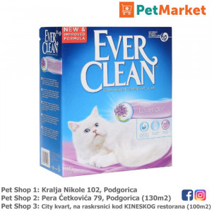 EVER CLEAN 10L Posip za mačke LAVENDER