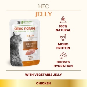 HFC CAT Kesica 55g - Piletina u želeu MONO-PROTEIN – ALMO NATURE - Img 3