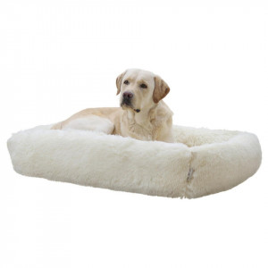 Kerbl 80444 Ležaljka 100x70cm Snuggle bed Fluffy cream