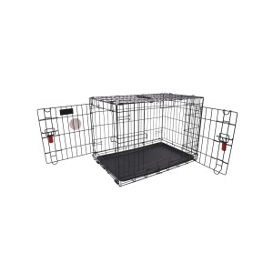 M-PETS 10449408 SKLOPIVI Kavez za pse M 76 x 48 x 53h cm CRUISER Wire Crate