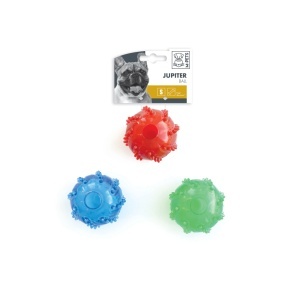 M-PETS 10608799 Igracka za pse JUPITER *1 kom - Dispanzer za poslastice - S - Ø 6.5 cm Treat Dispenser