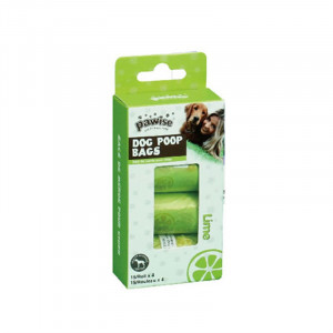 Pawise 11611 kesice za izmet limun 4rolls *15pcs 32*19cm lime
