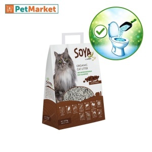 Soya - Tofu - Posip za mačke 6L Miris KAFA