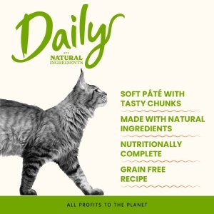 DAILY CAT Konzerva 400g - Tuna GRAIN FREE – ALMO NATURE - Img 2