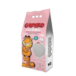 GARFIELD 10L Cat Litter Baby powder - klupčajući posip za mačke