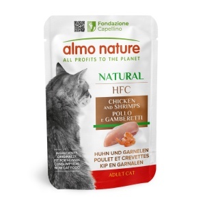 HFC CAT Kesica 55g - Piletina i Škampi GLUTEN FREE – ALMO NATURE