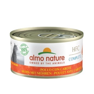 HFC CAT konzerva 70g - Piletina i šargarepa MONO-PROTEIN (55% mesa) – ALMO NATURE