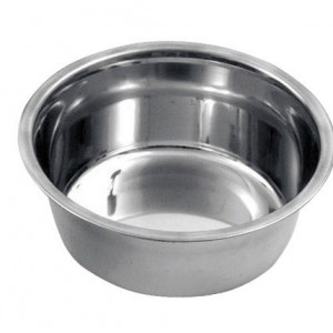 Kerbl 83416 Posuda 4000ml *1kom stainless steel dogs' bowl - Img 2