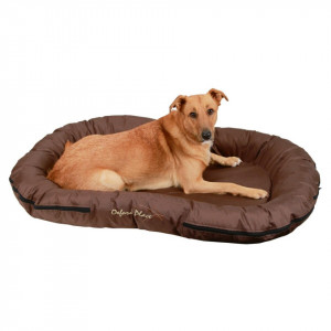 Kerbl 84993 Ležaljka 120x85x17 cm Cushion Oxford Place brown,