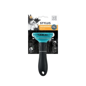 M-PETS 10120099 Furminator za pse i macke L 11x16cm - STYLUS Deshedding Brush - Img 2