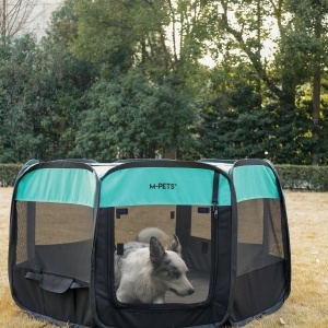 M-PETS 10704199 Ograda za pse Octagon Puppy Pen S 75 x 70.5 x 50 cm - Ø 75 cm - S - Img 3