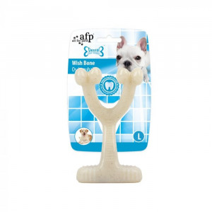 Afp 4190 dental igracka za pse 9*6,3*2,5cm Dental Chew - Easy Grab Wish Bone - Small - Img 2