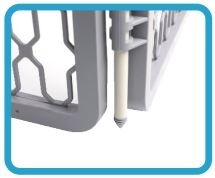 Afp 5768 Ogradica za pse sa 6 panela (panel:90x70x15cm) panel Dog Playpen - Img 3
