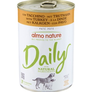 DAILY DOG Konzerva 400g - Ćuretina GRAIN FREE – ALMO NATURE