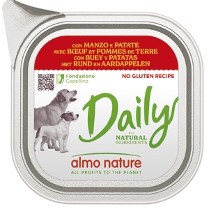 DAILY DOG Pašteta 100g - Govedina i krompir GLUTEN FREE – ALMO NATURE