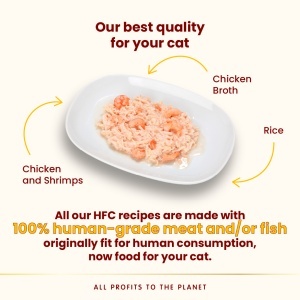 HFC CAT Kesica 55g - Piletina i Škampi GLUTEN FREE – ALMO NATURE - Img 2