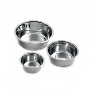 Kerbl 83416 Posuda 4000ml *1kom stainless steel dogs' bowl