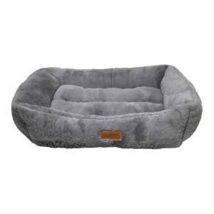 Ležaljka za pse i macke Brownie siva S 56*48* h19cm VR05
