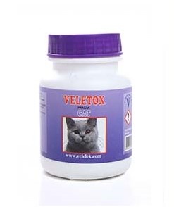 VELETOKS PRASAK ZA MAČKE PROTIV BUVA I KRPELJA 50G