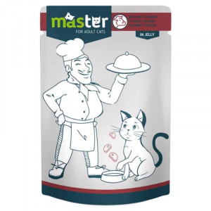 Master Cat Preliv 80g Govedina u želeu (pouch)