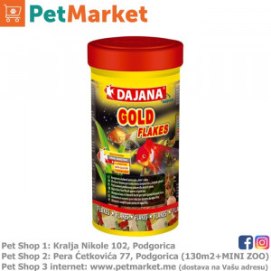 Dajana Pet Gold Flakes 250ml + 20% GRATIS