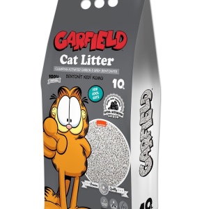 GARFIELD 10L Cat Litter Active Carbon - klupčajući posip za mačke