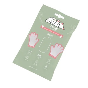 M-PETS Rukavica za dlaku Maramica Daily Double sided 6 kom 23*25cm