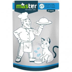 Master Cat Preliv 80g Riba u sosu (pouch) - Img 2