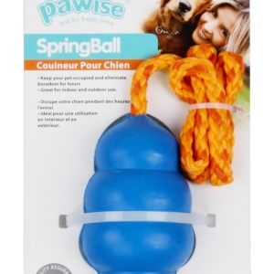 Pawise 14712 Igracka za pse 8.5cm *1kom Rubber Ball With rope - Img 2