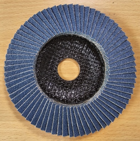 Disc lamelar 125mm, granulatie 60, bomb - Img 2