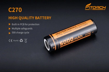 Acumulator 21700, 5000mAh - Img 2