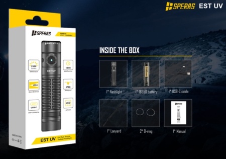 Lanterna led Speras EST UV - Img 5