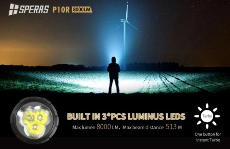 Lanterna led Speras P10R - Img 4