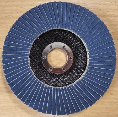 Disc lamelar 125mm, granulatie 120, drept - Img 2