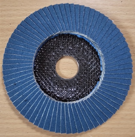 Disc lamelar 125mm, granulatie 120, bomb - Img 2