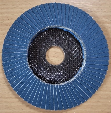 Disc lamelar 125mm, granulatie 80, drept - Img 2