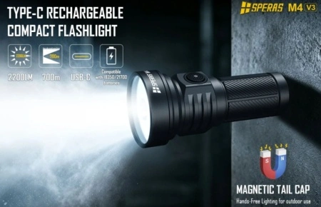 Lanterna led Speras M4 V3 - Img 2