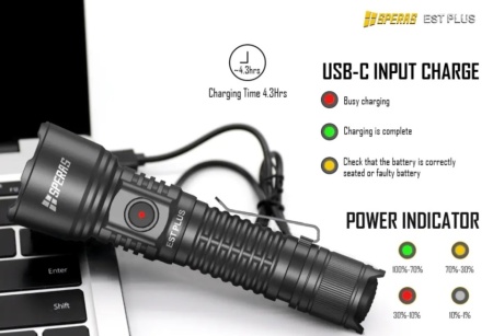 Lanterna led Speras EST Plus - 2100lm - Img 2