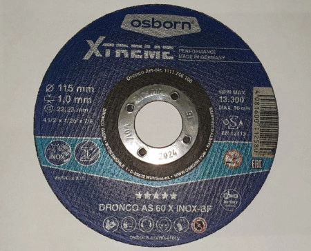 Disc debitare DRONCO AS60X INOX XTREME 115 (25 bucati) - Img 2