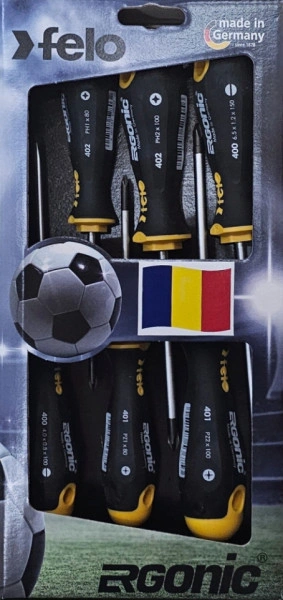 Set de 6 surubelnite Ergonic Profesional - seria 400 - Img 3