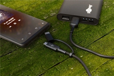 Cablu 2 în 1 - USB-A la Micro-B/USB-C™ - Img 4