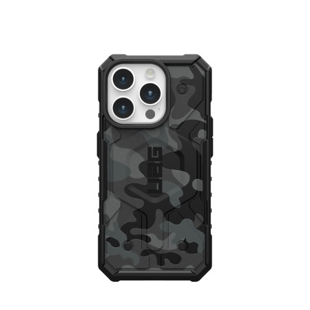 Армиран гръб UAG Pathfinder MagSafe - iPhone 15 Pro Midnight Camo