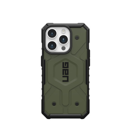 Армиран гръб UAG Pathfinder MagSafe - iPhone 15 Pro olive